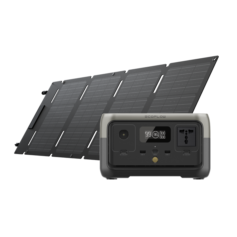 Load image into Gallery viewer, EcoFlow RIVER 2 Solar Generator (PV45W)