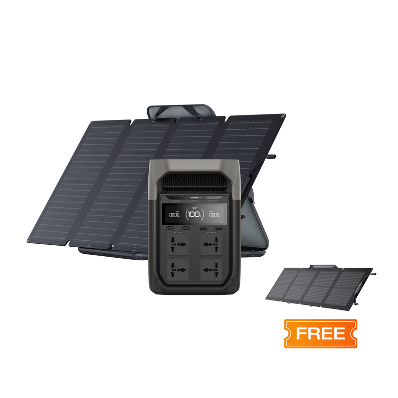 Load image into Gallery viewer, EcoFlow DELTA 3 Solar Generator (PV160W NextGen)