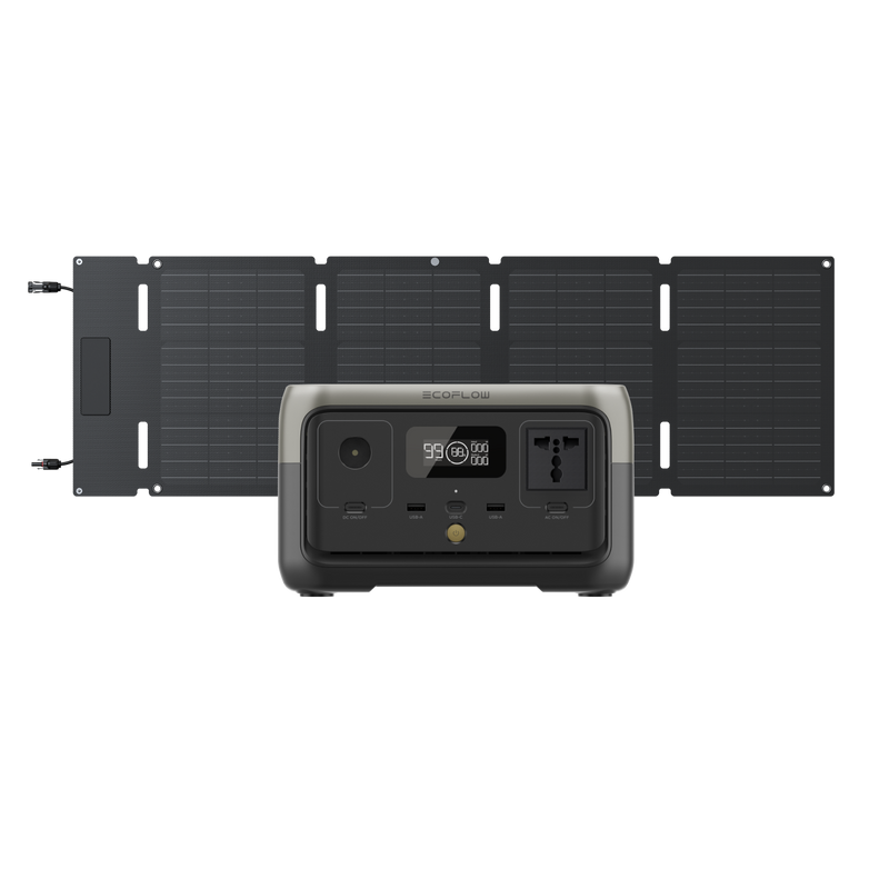 Load image into Gallery viewer, EcoFlow RIVER 2 Solar Generator (PV45W)
