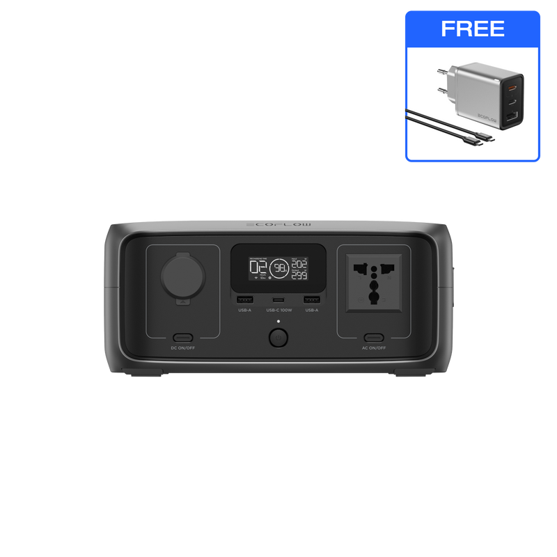 Load image into Gallery viewer, EcoFlow RIVER 3 (UPS) Portable Power Station