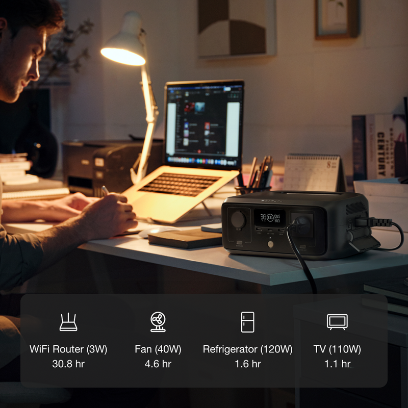 Load image into Gallery viewer, EcoFlow RIVER 3 (UPS) Portable Power Station