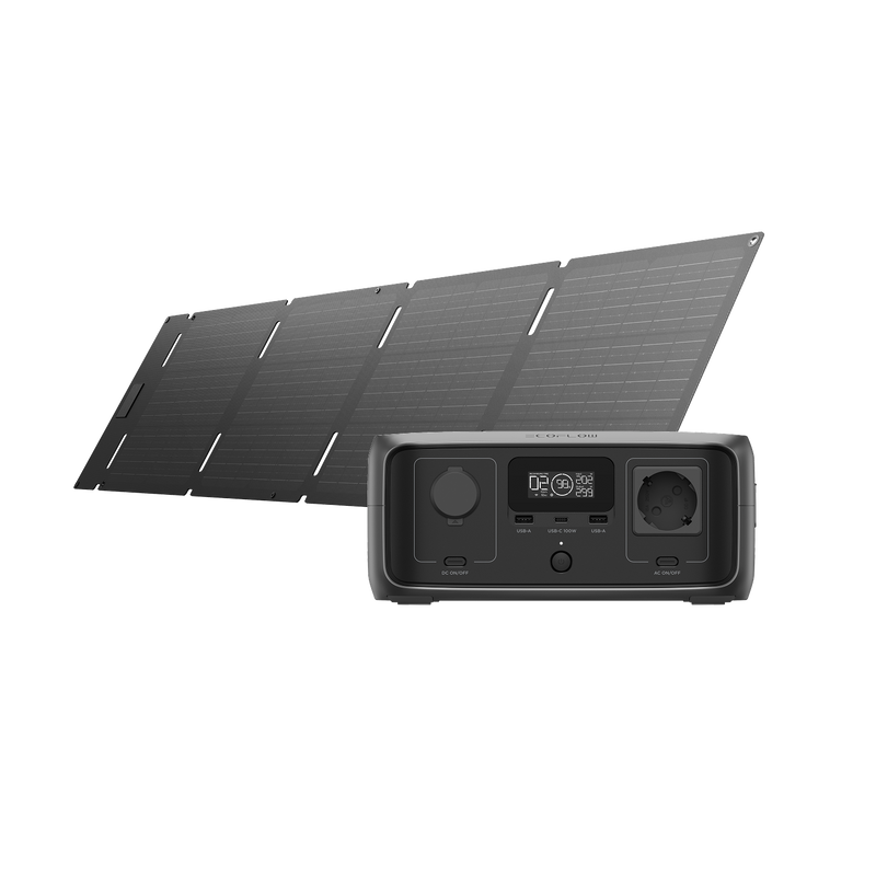 Load image into Gallery viewer, EcoFlow RIVER 3 (UPS) Solar Generator (PV60W) - Pre-Order (Ship in 30 days)