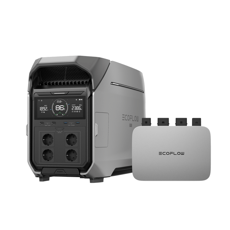 Load image into Gallery viewer, EcoFlow DELTA Pro 3 Portable Power Station DELTA Pro 3 + PowerStream Microinverter 800W