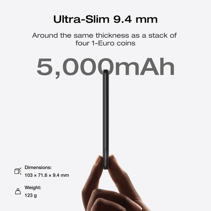 Load image into Gallery viewer, EcoFlow Rapid Mag EcoFlow RAPID Mag Power Bank (5,000mAh, 7.5W, Magnetic Charging)