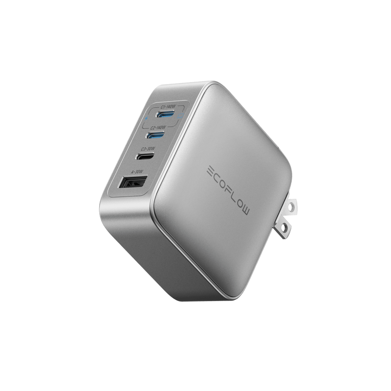 Load image into Gallery viewer, EcoFlow Rapid Pro Charger 140W RAPID Pro Charger (140W, 4 Ports, GaN) EcoFlow RAPID Pro Charger (140W, 4 Ports, GaN)