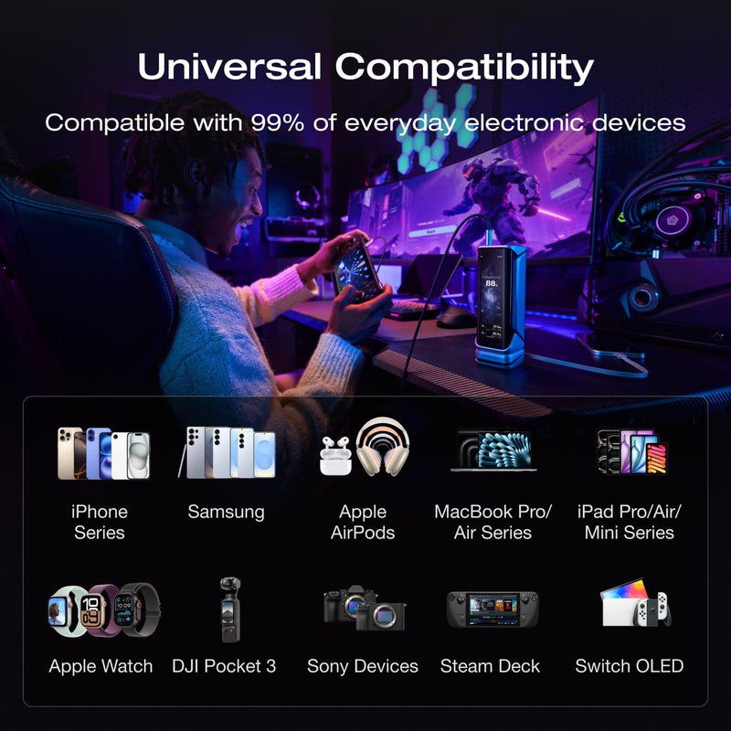 Load image into Gallery viewer, EcoFlow Rapid Pro EcoFlow RAPID Pro X Power Bank (27,650mAh, 300W)