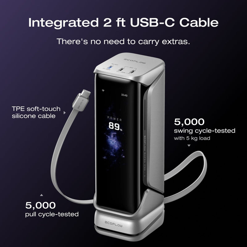 Load image into Gallery viewer, EcoFlow Rapid Pro EcoFlow RAPID Pro X Power Bank (27,650mAh, 300W)