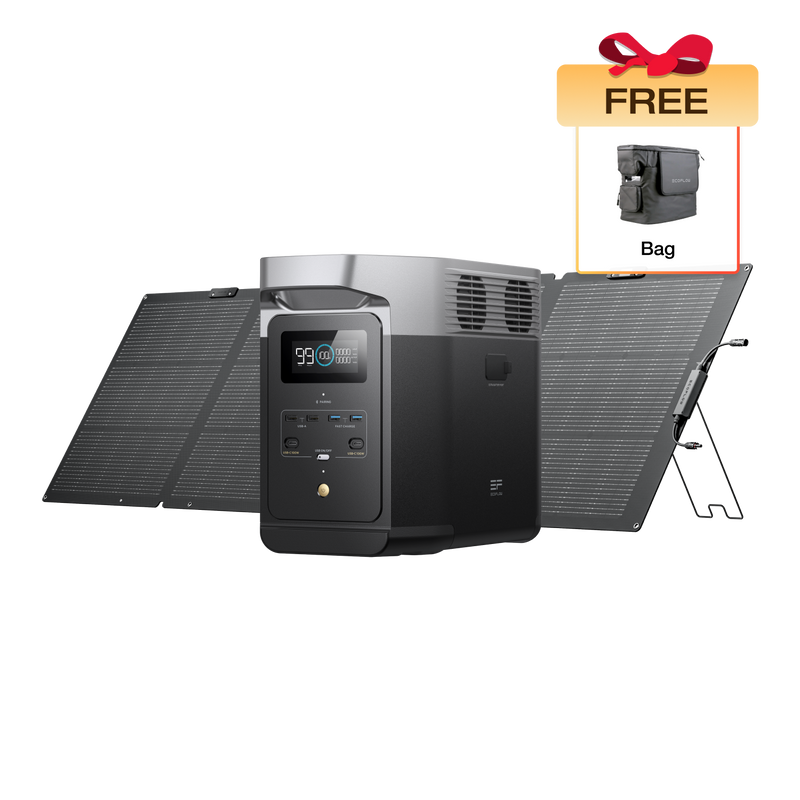 Load image into Gallery viewer, EcoFlow DELTA 2 Solar Generator (PV220W NextGen)
