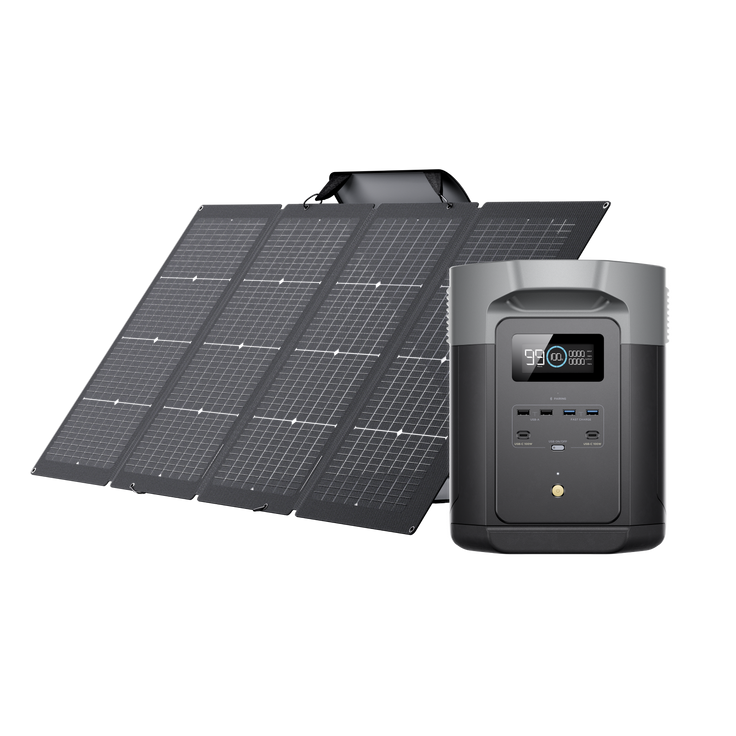 EcoFlow DELTA 2 Max Solar Generator (PV220W NextGen)