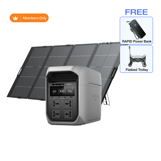 EcoFlow DELTA 3 Max Plus Portable Power Station (Members-Only)