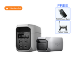 EcoFlow DELTA 3 Max Plus Portable Power Station (Members-Only)