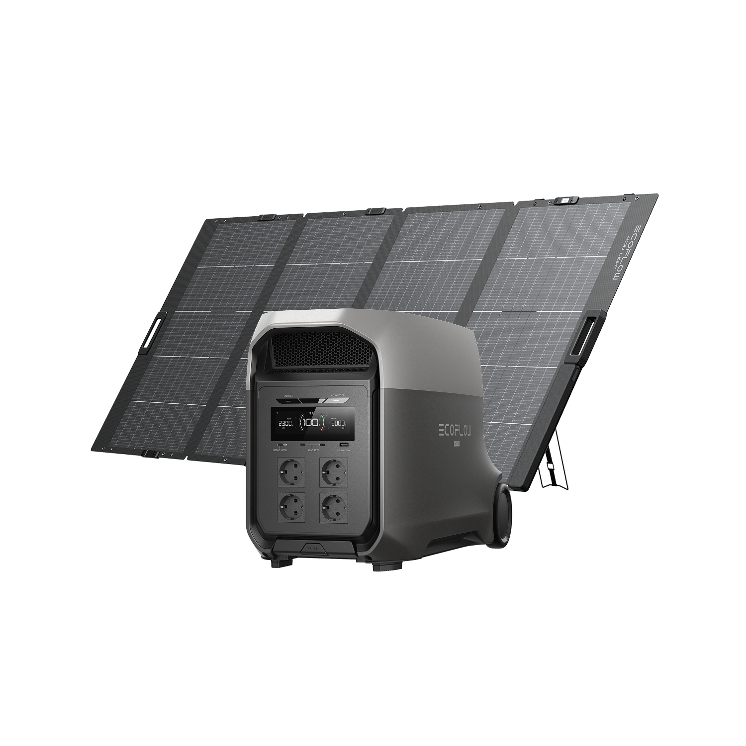 EcoFlow DELTA 3 Ultra+400W Portable Solar Panel