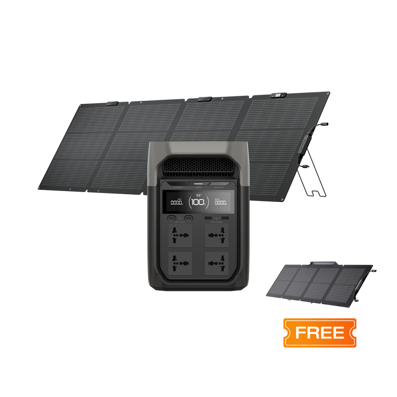 Load image into Gallery viewer, EcoFlow DELTA 3 Solar Generator (PV220W NextGen)
