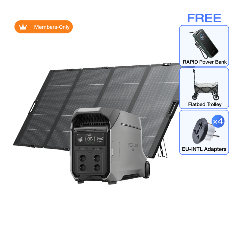 Load image into Gallery viewer, EcoFlow DELTA Pro 3 Portable Power Station (Members-Only)
