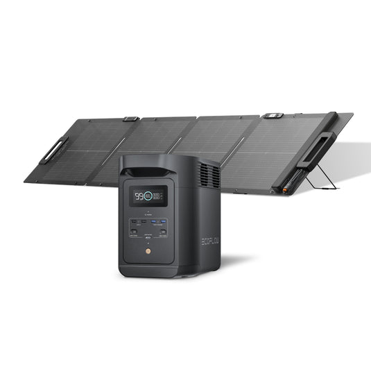 EcoFlow DELTA 2 Black (E980) Portable Power Station - Pre-Order (Ship in 40 days)