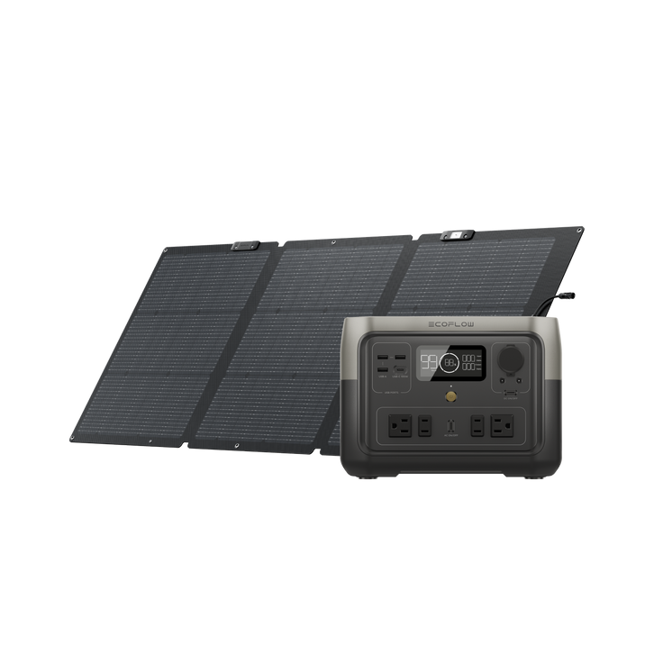 EcoFlow RIVER 2 Max Solar Generator (PV160W NextGen)