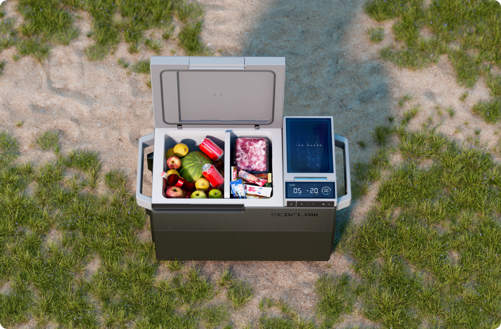 A fridge-freezer at its best.