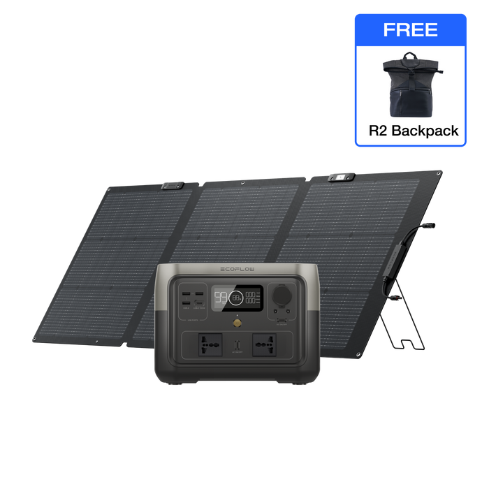 EcoFlow RIVER 2 Max Solar Generator (PV160W NextGen)