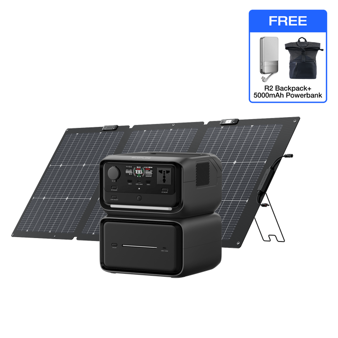 EcoFlow RIVER 3 Max Plus Solar Generator (PV160W NextGen)
