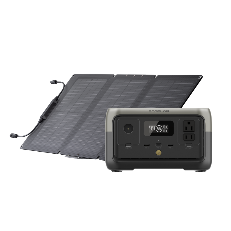 Load image into Gallery viewer, EcoFlow RIVER 2 Solar Generator (PV60W)
