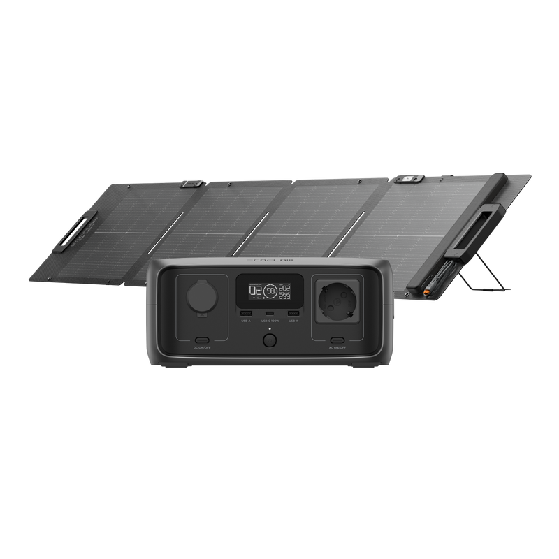 Load image into Gallery viewer, EcoFlow RIVER 3 (UPS) Solar Generator (PV110W) - Pre-Order (Ship in 30 days)
