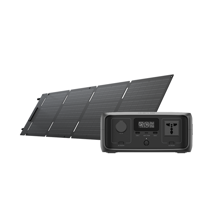 EcoFlow RIVER 3 (UPS) + 60W Solar Panel