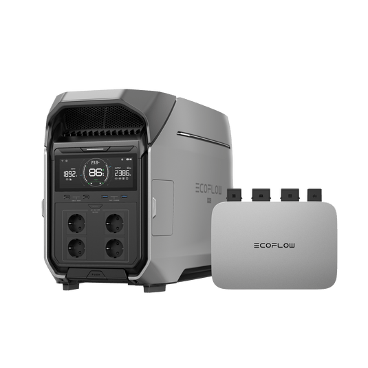 EcoFlow DELTA Pro 3 Portable Power Station DELTA Pro 3 + PowerStream Microinverter 800W