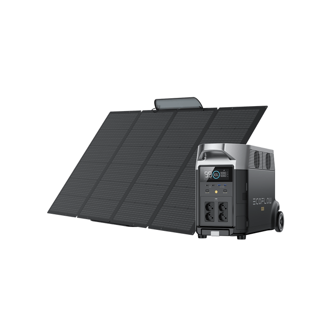 EcoFlow DELTA Pro + 400W Portable Solar Panel