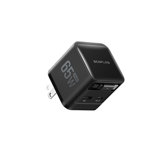 EcoFlow RAPID Charger (65W, Retractable Cable, GaN)