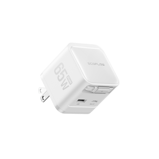 EcoFlow RAPID Charger (65W, Retractable Cable, GaN)