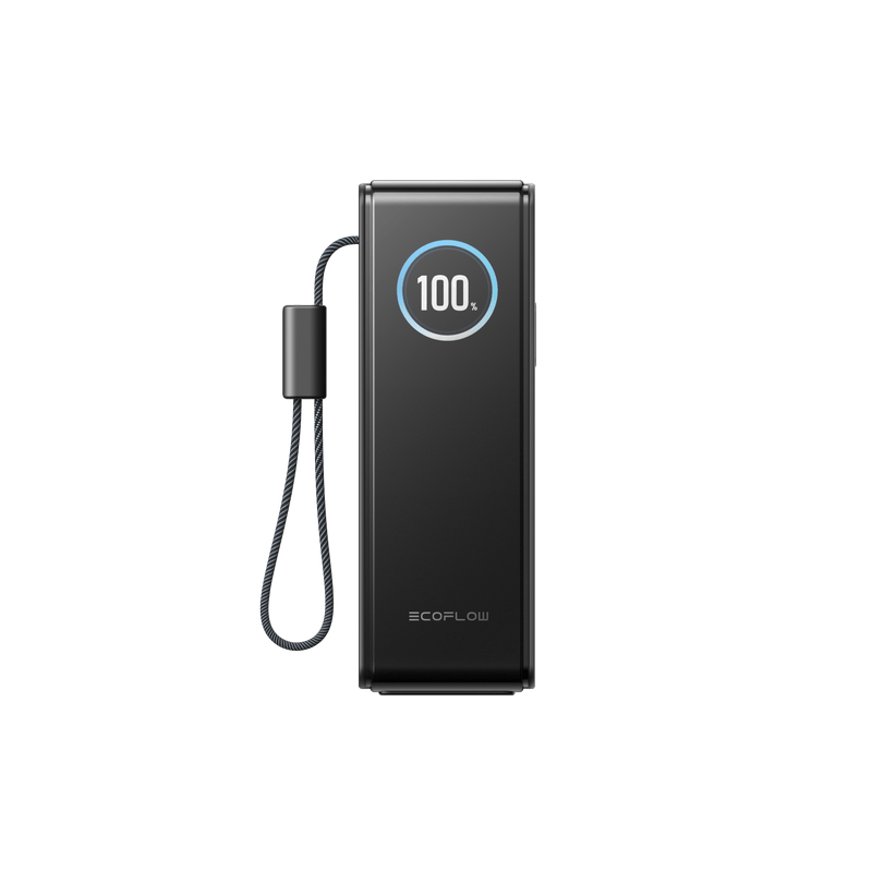 Load image into Gallery viewer, EcoFlow Rapid25k-with EcoFlow RAPID Power Bank (25,000mAh, 170W, 100W Built-In and Retractable
