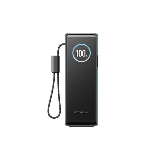 EcoFlow Rapid25k-with EcoFlow RAPID Power Bank (25,000mAh, 170W, 100W Built-In and Retractable