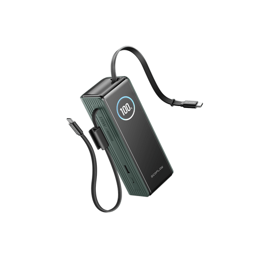 EcoFlow Rapid25k-with EcoFlow RAPID Power Bank (25,000mAh, 170W, 100W Built-In and Retractable