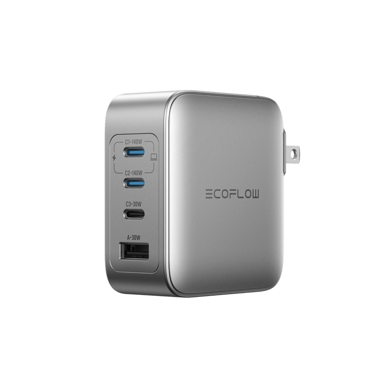 Load image into Gallery viewer, EcoFlow Rapid Pro Charger 140W RAPID Pro Charger (140W, 4 Ports, GaN) EcoFlow RAPID Pro Charger (140W, 4 Ports, GaN)
