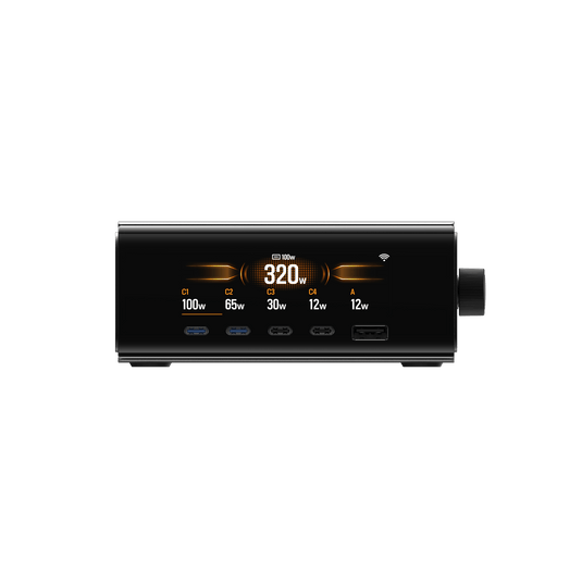 EcoFlow Rapid Pro Charger 320W RAPID Pro Desktop Charger (320W, 5 Ports, GaN) EcoFlow RAPID Pro Desktop Charger (320W, 5 Ports, GaN)