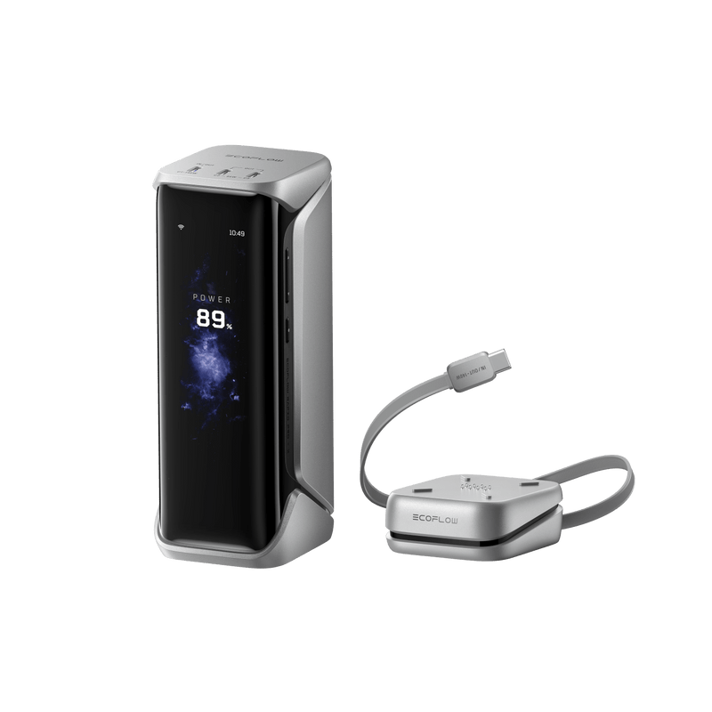 Load image into Gallery viewer, EcoFlow Rapid Pro X EcoFlow RAPID Pro X Power Bank + RAPID Pro X Magnetic Block (60cm Retractable Cable) EcoFlow RAPID Pro X Power Bank (27,650mAh, 300W)
