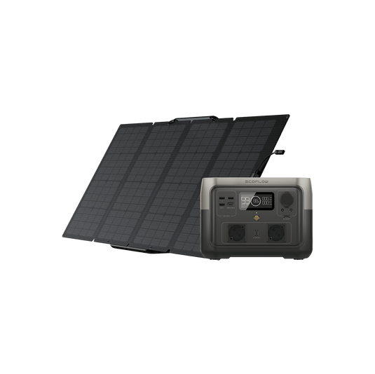 EcoFlow RIVER 2 Max Portable Power Station RIVER 2 Max + 160W Portable Solar Panel