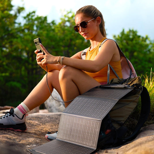 EcoFlow US Solar Panels 28W EcoFlow 28W Portable Solar Panel