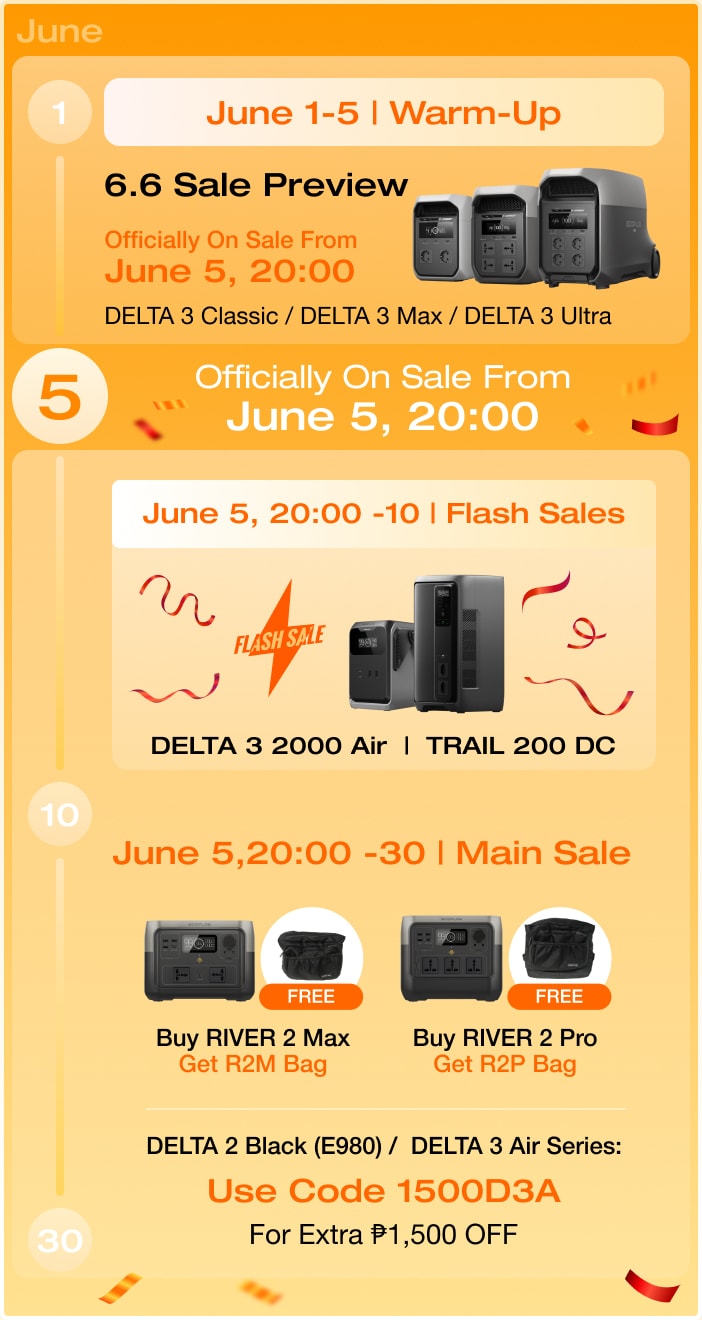 6.6 Mid-Year Sale Timeline