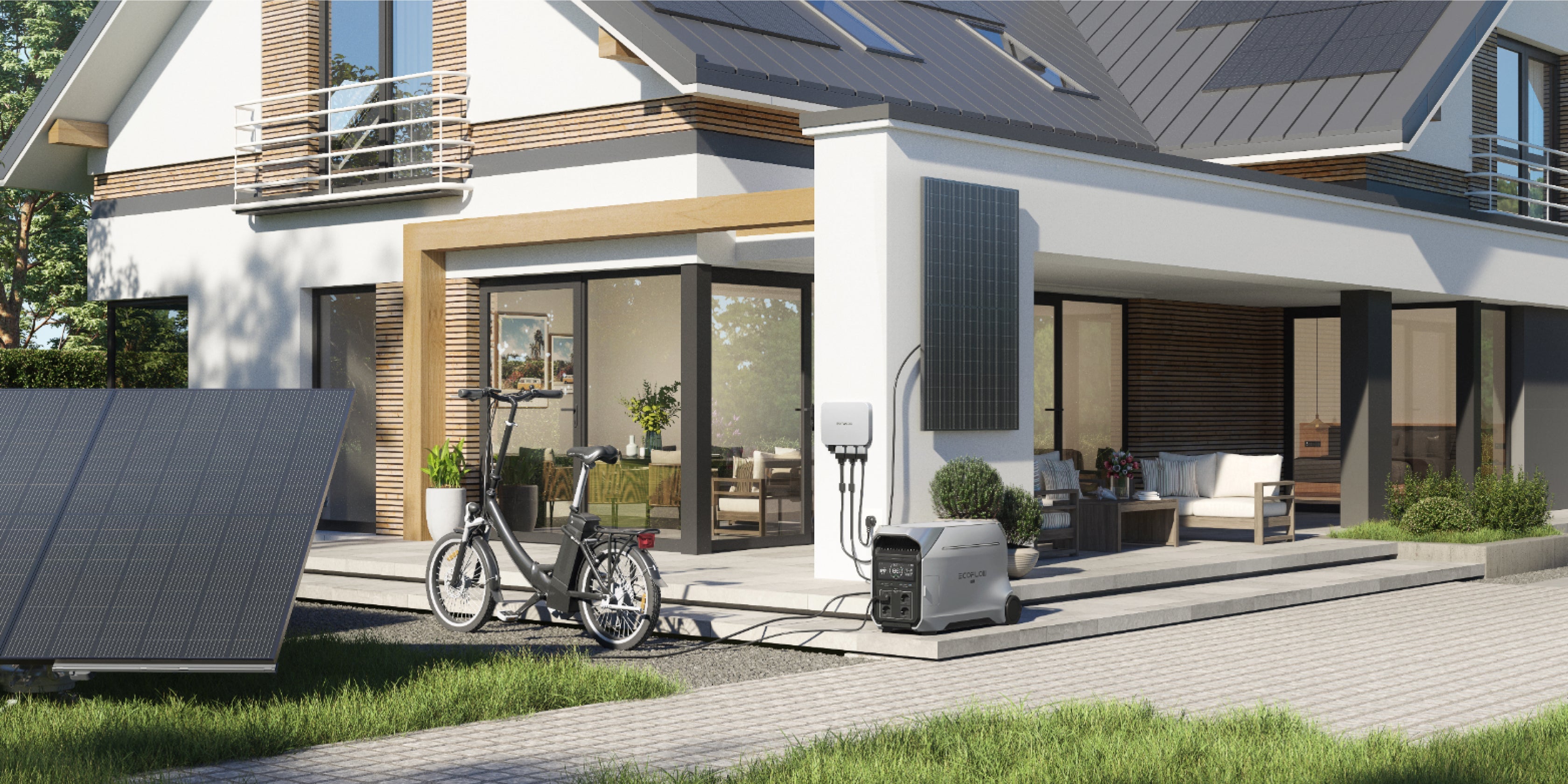 Connect EcoFlow DELTA Pro 3 to Your Home with PowerStream Microinverter