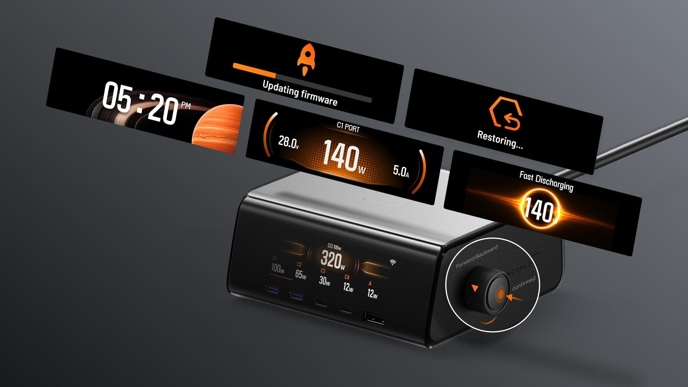 In-app Power Management & Customisation