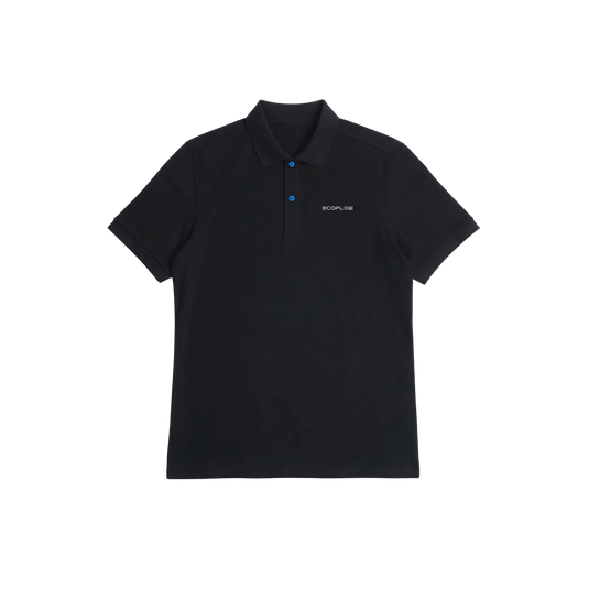 EcoFlow Polo Shirt (Navy Blue, Size: 4XL)