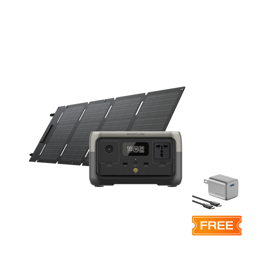 EcoFlow RIVER 2 Solar Generator (PV45W)
