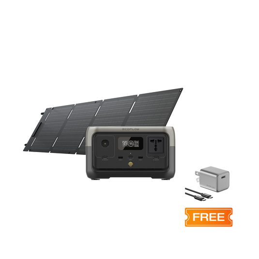 EcoFlow RIVER 2 Solar Generator (PV60W)